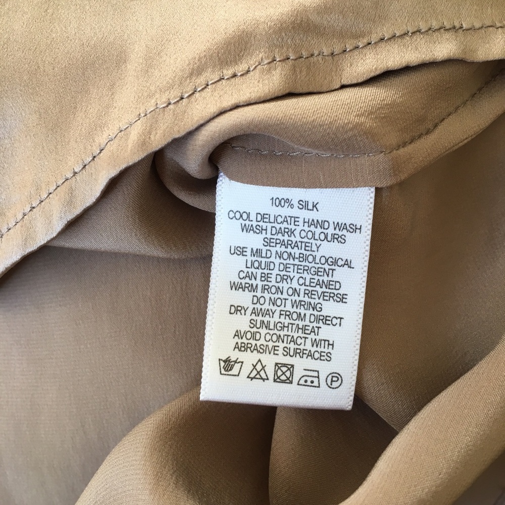 ❗️SOLD❗️Pure Collection 100% Silk Blouse - Picture 8 of 8
